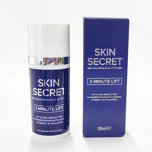 Skin Secret 3 Minute Lift Bottle and Box 1000px